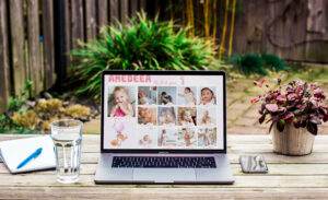 Amedeea - My First Year - 13 Photos and Personalised Message Digital Photo Collage - Image 2