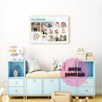 Vladimir - My First Year - 13 Photos and Personalised Message Digital Photo Collage