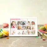 Amedeea - My First Year - 13 Photos and Personalised Message Digital Photo Collage