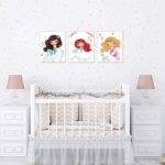 Set of 3 Prints - Little Mermaid - Digital Prints