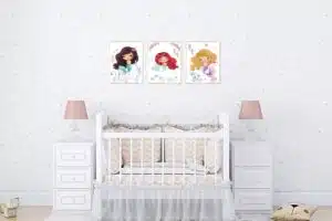 Set of 3 Prints - Little Mermaid - Digital Prints