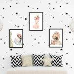 set 3 tablouri animalute din padure