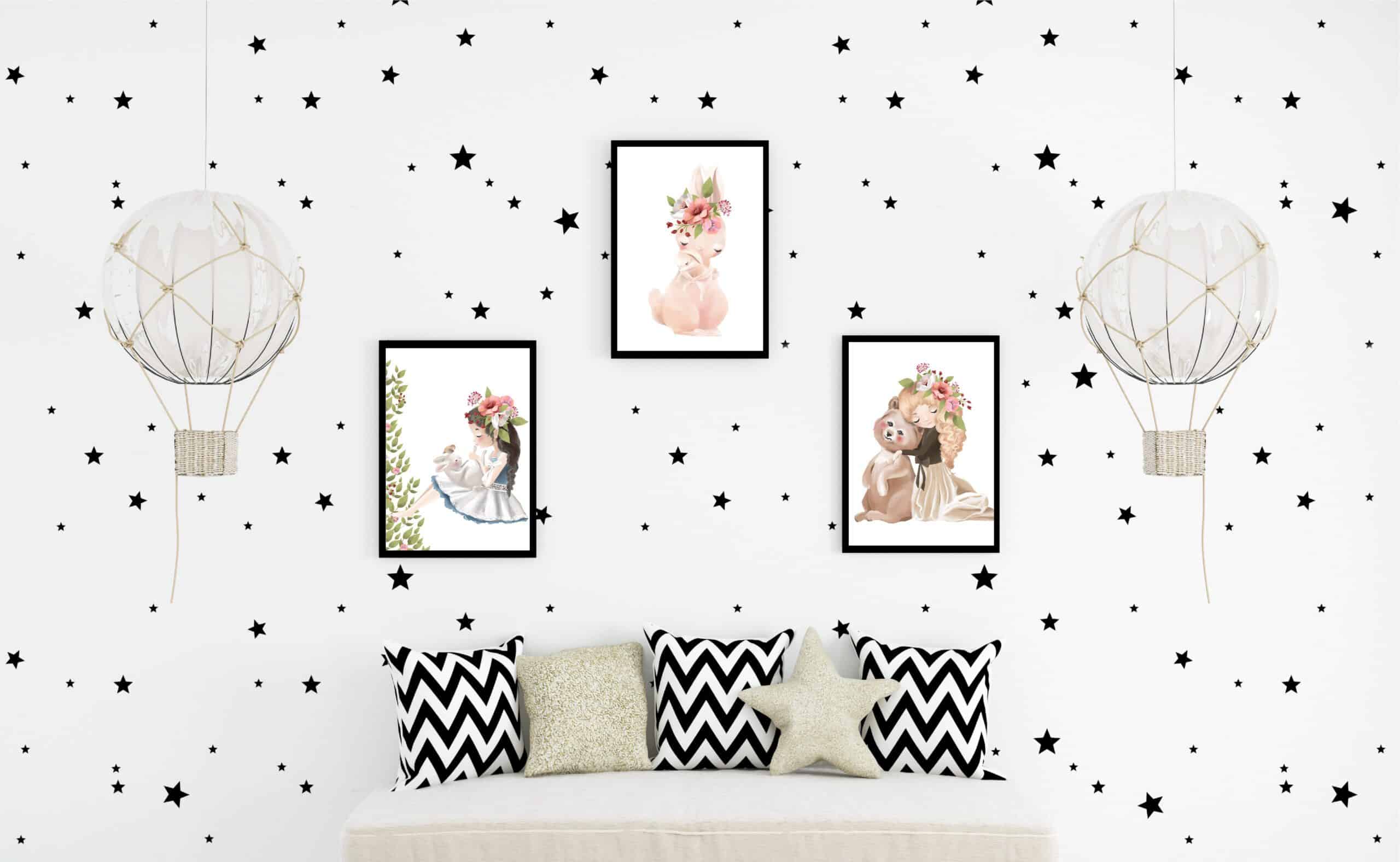 Set-3-Tablouri-Animalute-din-Padure-1-scaled set 3 tablouri animalute din padure