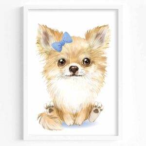 Watercolor Paws - Set of 2 Digital Prints - Image 3