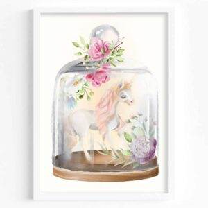 Set of 3 Prints - Magic Unicorn - Wall Digital Prints - Image 2