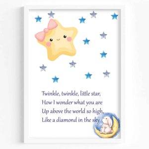 Twinkle, Twinkle Little Star - Printable Digital Art